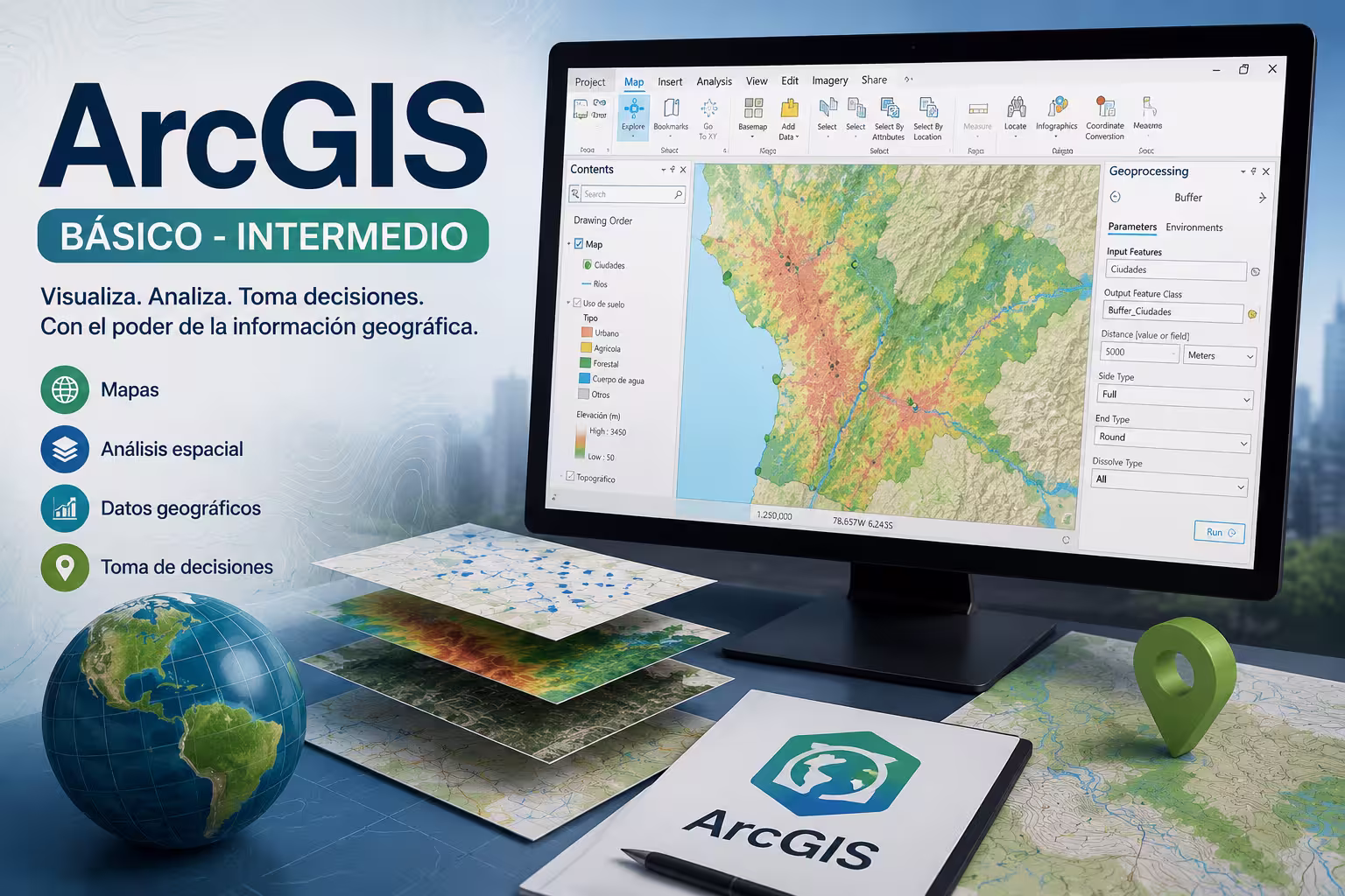 ArcGIS (Básico - Intermedio)